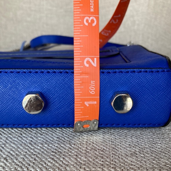 Rebecca Minkoff Blue Chain-Link Crossbody Bag - Picture 13 of 13